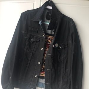 Obey collaboration with Levi’s jean jacket used